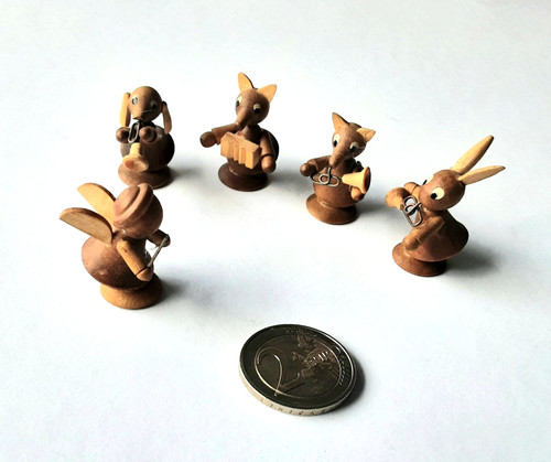 Rar miniatur musikanten - ,