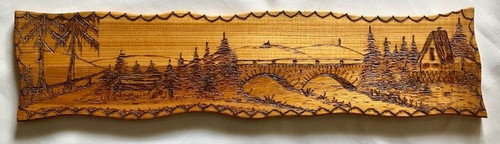 Holz wandbild erzgebirge - holz,