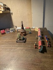 Dorfszene aus Holz –