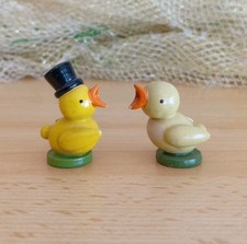 Miniatur Erzgebirge Küken Hut