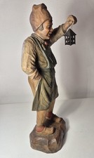 Handgeschnitzte Holzfigur Mann