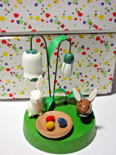 Osteridyll Hasen mit Nest