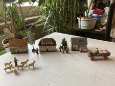 Erzgebirge Dorf-Szene - 3