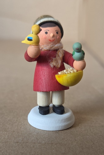 Miniaturfiguren vogelfütterer - miniaturfiguren,
