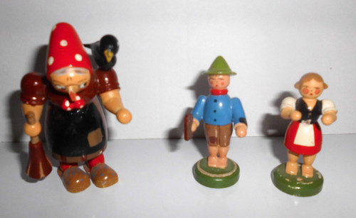 Erzgebirge ddr figuren - ddr, hexe