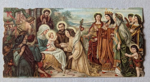 Andachtsbild franziskus - andachtsbild, "hl.