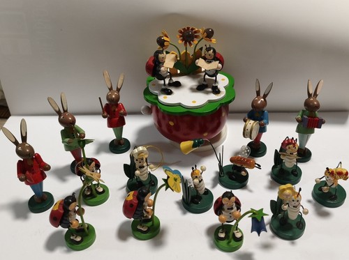 Marienkäfer holzfiguren - holzfiguren, ·