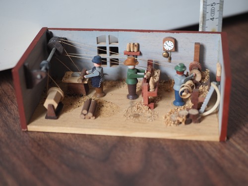 Erzgebirge volkskunst miniatur - erzgebirge,