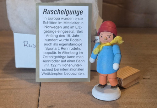 Miniaturfigur ruschelgunge - miniaturfigur,