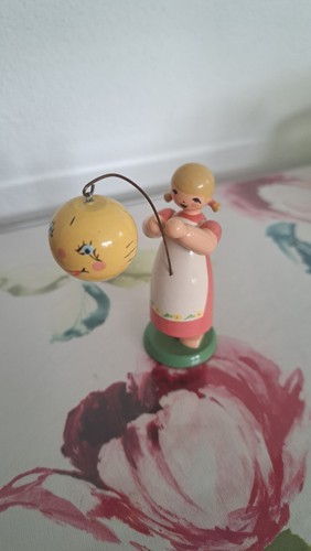 Mädchen mit lampion mond - mit,