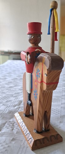 Holzfigur reiter trachten - reiter,,
