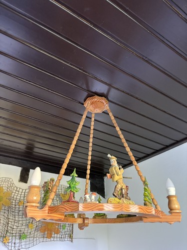 Deckenlampe leuchte holz - leuchte,,