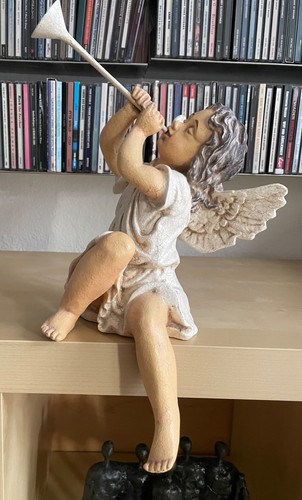 Engel mit posaune fanfare - engel,